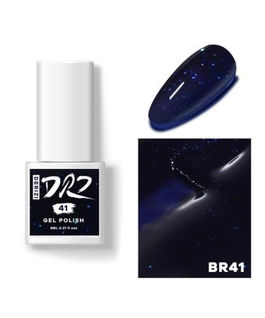 DERIZI 60 Colors Gel Nail Polish Semipermanant Nail Polish Varnish Semi-Permanent Varnish UV Nail Gel Primer Soak Off Nail Art - (Color: BR41-8ml)