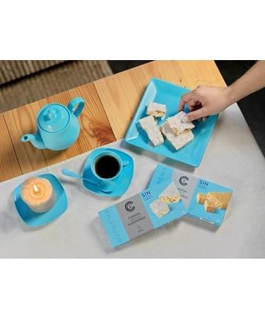 Castillo de Jijona - Nougat chocolat aux amandes sans sucre 200 g - Nougat sans sucre - Go t incomparable - Sans gluten - Haute qualit - Dur e de vie de 18 mois - Fabriqu en Espagne - Buy Online on GoSupps.com