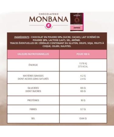  MONRIKON Monbana - Monbana Milky Chocolate 4 Stars - 20 x 30g - Buy Online on GoSupps.com