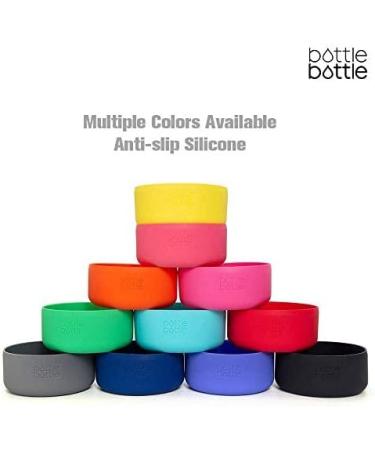 Protective Silicone Sleeve for Hydro Sports, Simple Modern, Takeya, MIRA, Iron Flask Water Bottles - BPA Free Anti-Slip Cover (Night Black, 32/40 oz) - Buy Online on GoSupps.com