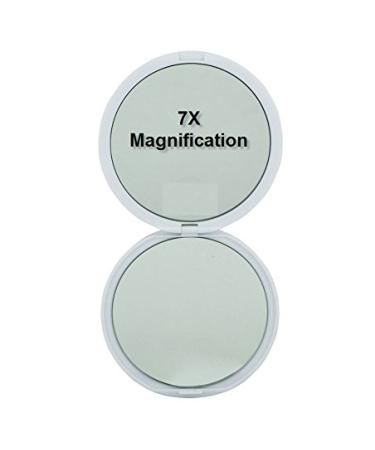 SK N lifestyle Jessy Perfect 7X/1X Travel Mirror - Large 4 Inch Glass Compact Mirrors - Buy Online on GoSupps.com