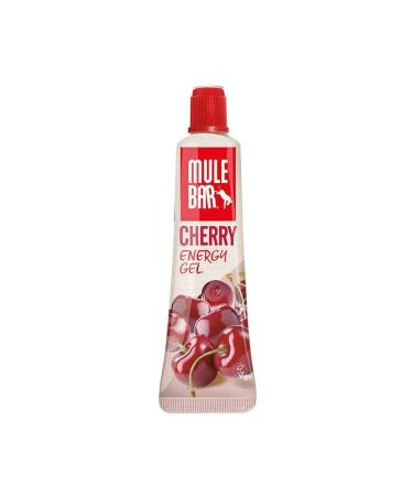 Mulebar - Sport Energy Gel - Cherry - 37g - Vegan - Gluten Free - Antioxidant - Resealable and Reusable Tube