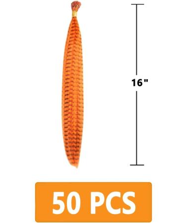 PrinFantasy Synthetic Feather Hair Extension 16 Straight Fashion Hairpiece BZ249 - Buy Online on GoSupps.com