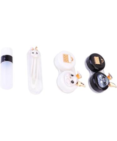 Solustre Portable Colored Contact Lens Case - Compact Holder & Bracket for Lenses - Ideal for Travel - Buy Online on GoSupps.com