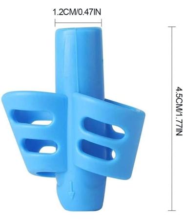 Plabbdpl 4-Piece Writing Aid for Children | Ergonomic Pen Holders & Posture Tools for Better Writing | Ideal Learning Aid for Kids - Buy Online on GoSupps.com