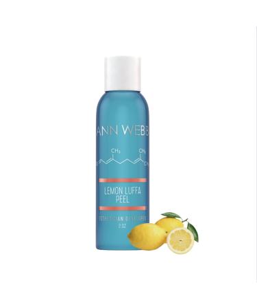 Lemon Luffa Peel - Lemon Glycolic Mask -All Natural Fruit Enzyme Brightening Face Mask w/Fruit Acids & Antioxidants Brightens Dull Complexion Exfoliates & help w/Hyperpigmentation. (2oz) 2 Fl Oz (Pack of 1)