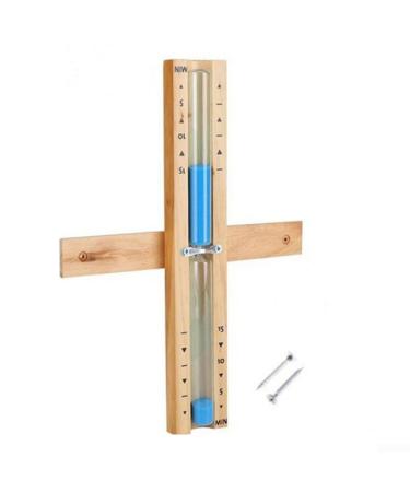 Hourglass for sauna 15 minute hourglass for relaxation in the SPA room (blue)