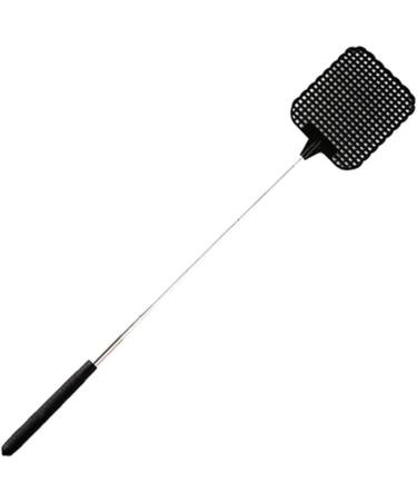 Extendable Fly Swatter -4 Pcs Plastic Telescopic Stainless Steel Rod Flapper Mosquito Bug Swatter - Buy Online on GoSupps.com