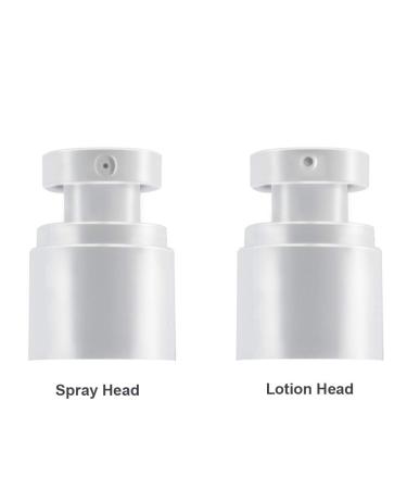 Refillable Airless Pump Bottles - 3x30ml/15ml Travel Size BPA Free TSA Approved Cosmetics & Perfume Sprayers - Buy Online on GoSupps.com