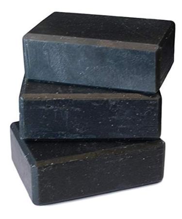 Pine Tar Soap - Natural Cold Process Handmade Soap with Essential Oils- Pine Tar Soap For Men With Activated Charcoal & Colloidal Oatmeal. Made in USA- 3 Bar Pack 15 + Oz
