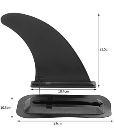 Alomejor Surf & SUP Single Fin for Stand Up Paddle Board - PVC Surfboard Center Fin - Buy Online on GoSupps.com
