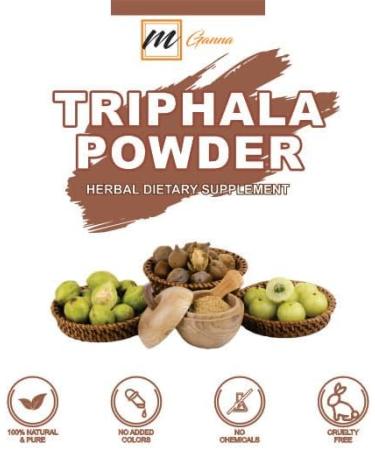 mGanna 100% Natural Triphala Powder - 227g/0.5lbs for Glowing Skin & Health Care - Buy Online on GoSupps.com