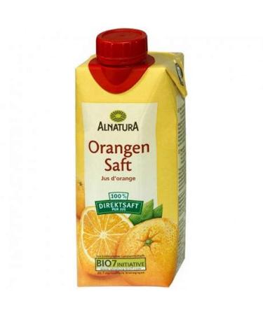 ALNATURA - Orange Juice 330Ml - Pack of 4 - Sold by the pack