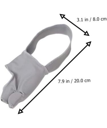 FRCOLOR Split Toe Foot Protector for Women - Bunion Support Braces & Big Toe Straightener - 2 Pairs Nylon Hand Splint & Guard - Buy Online on GoSupps.com