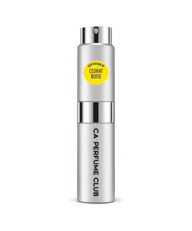 CA Perfume Impression of Cedrat Boise For Women & Men Replica Version Fragrance Dupes Concentrated Long Lasting Eau de Parfum Spray Refillable Atomizer Bottle 0.27 Fl Oz/8ml-X1 MNCR CEDRAT BOISE IMPRESSION 0.27 Fl Oz (Pack of 1)