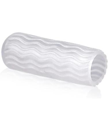 SILICONE Toe Sleeve Protectors - 4 Pairs | Adjustable Gel Open Toe Tubes for Toe Protection - Buy Online on GoSupps.com
