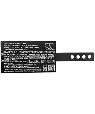 Buy PRUVA Battery for Datalogic Memor NFP & X3 | 1100mAh Compatible P/N: BP07-000110 BP08-00011A - Fast International Shipping - Buy Online on GoSupps.com