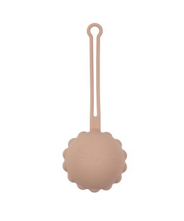 Buy Nattou Pink Silicone Pacifier Holder | BPA-Free 18 cm Universal Fit | Practical & Stylish Case for All Models - Buy Online on GoSupps.com