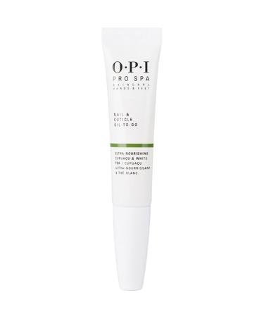 OPI ProSpa Nail and Cuticle Oil To Go Ultra Nourishing Protect & Strengthens Cuticles Anti Aging Infused with Grape Seed Sesame Kukui Sunflower & Cupuacu Oils 0.25 fl oz - Buy Online on GoSupps.com