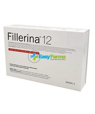 Fillerina Labo Fillerina 12 Restructuring Filler Traitement Grade 3 Face 2 x 30 ml