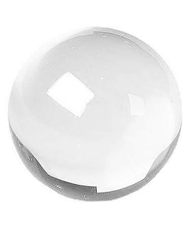 Tovinanna crystal fitness ball rolling massage ball mini tools meditation ball crystal handball massage balls from jade massage device Exercise round sport ball white crystal older