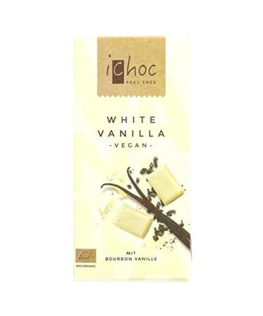 Vivani Organic Chocolate | White Vanilla | 7 x 80g