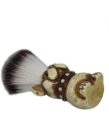 Griwiuiowe Men's Shaving Brush - Resin Bulldog Fiber Hair & Mustache Brush for a Smooth Grooming Experience - Buy Online on GoSupps.com