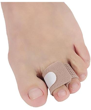 Wudaizhi Broken Toe Wraps - 2pcs Fabric Toe Splint & Toe Pads Bandages for Finger Protection & Straightening - International Shipping Available - Buy Online on GoSupps.com