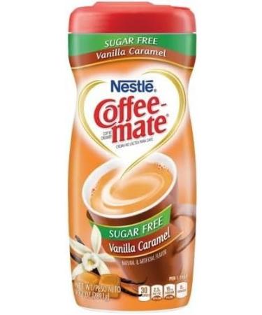 Nestle Coffee Mate Sugar Free Bundle - 4 Flavors (Vanilla Caramel, French Vanilla, Hazelnut, Creamy Chocolate) - 4 x 289g Pack - America's #1 Coffee Creamer - Buy Online on GoSupps.com