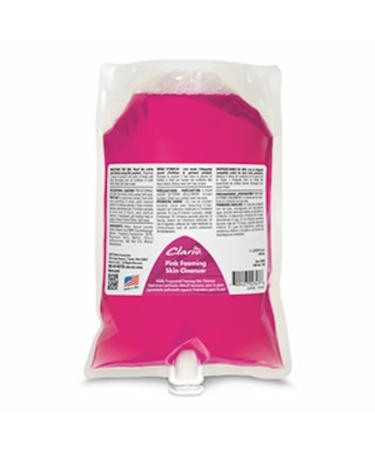 Betco 75029-00 Clario Pink Foaming Skin Cleanser - 1000 mL Bag 6/case
