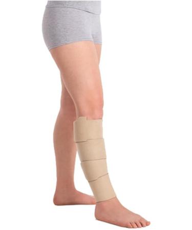 Juzo Reversible Calf Compression Wrap 30-60mmHg - Versatile Support in Beige Size L | International Shipping - Buy Online on GoSupps.com