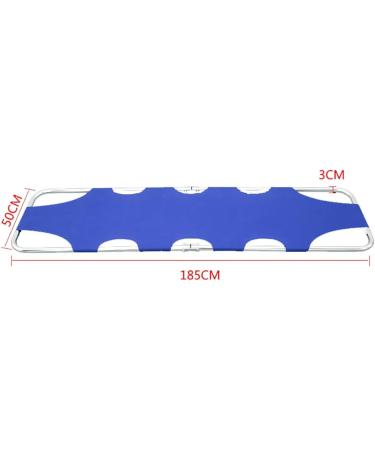 Folding Stretcher Portable Folding Stretcher Aluminum Lightweight Stretcher Rescue Stretcher Quick Patient Transfer for Hospital Clinic Sports Venues Home Sports Venues - Buy Online on GoSupps.com