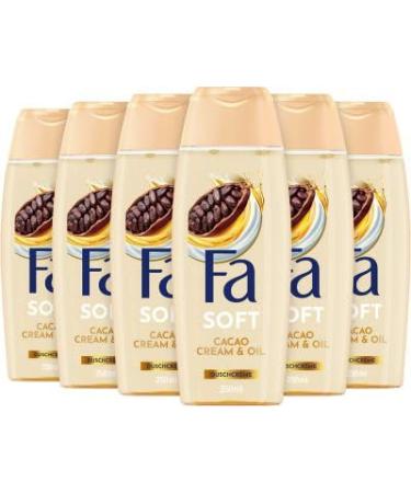 FA Soft Cocoa Cream & Oil Shower Cream 250 ml Pack of 6