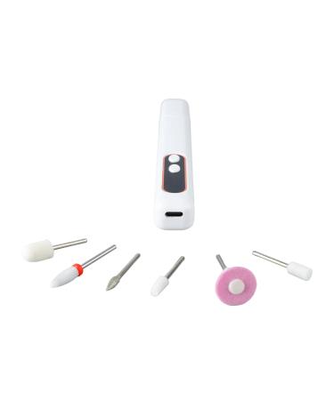 Nail Drill Portable Multifunctional Electric Nail File Set for Manicure Grinding Polishing