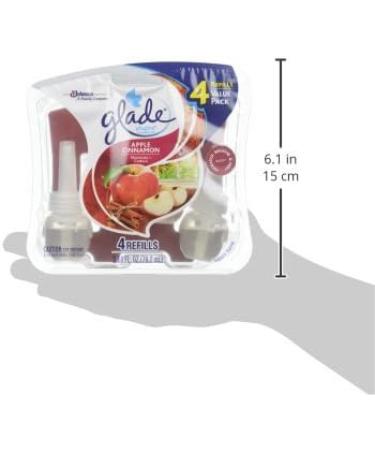 Buy Glade Plugins Scented Oil Refill - Apple Cinnamon 4 Ct (2.68 Oz) | International Shipping Available - Buy Online on GoSupps.com