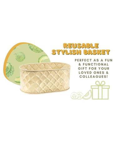 Cucumber Melon Bath & Body Spa Gift Set for Women - Ultimate 7-Piece Relaxation Basket | Body Mist Lotion Shower Gel & Bubble Bath Salts | Perfect International Shipping - Buy Online on GoSupps.com