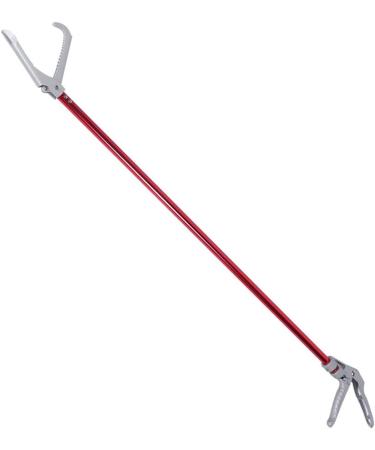 Aluminum Foldable Heavy Duty Reptile Grabber Snake Tong Good Toughness Grabber Tool for(red 120cm) - Buy Online on GoSupps.com