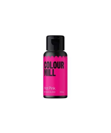 Colour Mill Food Colouring - Hot Pink - Water Based Food Colouring Liquid - 20ml - Ideal for Cake Baking and Decorating - Vegan Food Colouring - Gluten Free