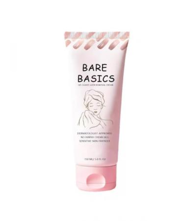 Cr me d pilatoire Bare Basics sans rasage pilation rapide et douce du corps hydrate la peau et la laisse douce convient pour les bras et le maillot 1pcs