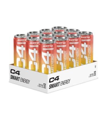 C4 Smart Energy 12 x 330ml (Red Berry Yuzu)