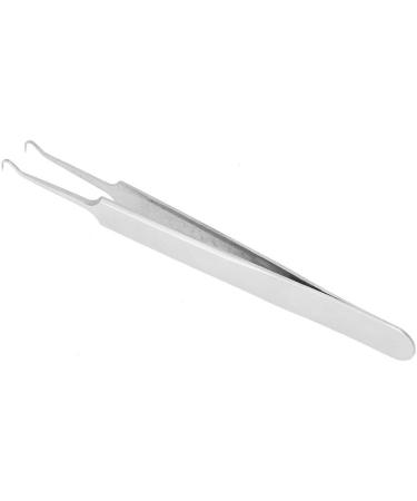 LANTRO JS Curved Blackhead Remover Stainless Steel Fat Granule Pimple Removal Skin Tag Extractor for Face Care Tool - Buy Online on GoSupps.com