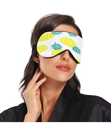 Summer Tropical Pineapple Sleep Mask | Eye Mask for Sleeping - Buy Online on GoSupps.com