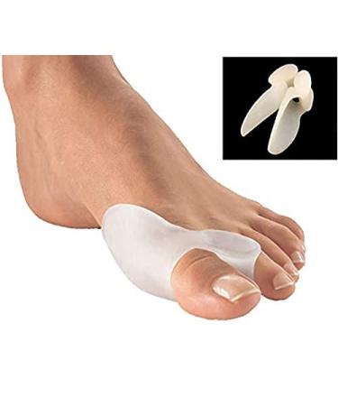 KEDY Gel Bunion Guard Corrector Toe Spreader Pain Relief from. Two Finger Toe Separator Hallux Valgus- Crooked Toes Pressure corrector Straighten toe structure (TOE SEPRATOR)