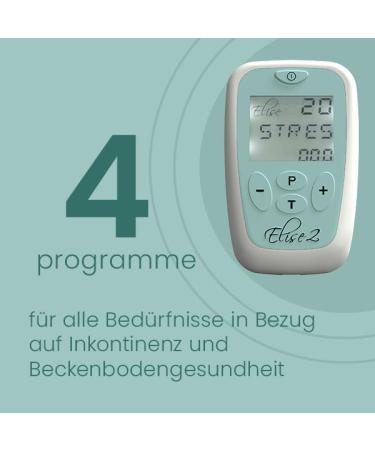 Tenscare Elise 2 Pelvic Floor Trainer with EMS Technology & GO Gel 50ml - Incontinence Treatment 4 Preset & Manual Programs - International Shipping Available - Buy Online on GoSupps.com