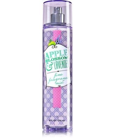 Bath & Body Works Apple Blossom & Lavender Fine Fragrance Mist 8 oz