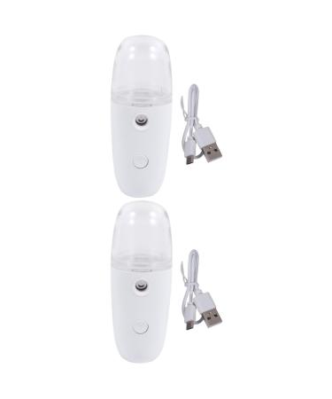 FOMIYES 2 Sets Spray Hydrating Apparatus Eyelash Cleaner Eye Lash Cleaner Beauty Care Mister Travel Handheld 11.2x4.2cmx2pcs Whitex2pcs