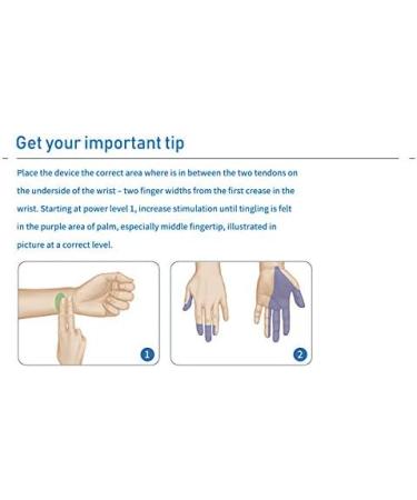 EmeTerm Fashion Anti-Nausea Wristband | FDA Cleared, Drug-Free Relief for Motion & Morning Sickness | Rechargeable, Fashionable Design | Black - Buy Online on GoSupps.com