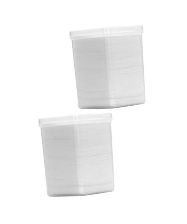 Beatifufu 2 Boxes Cleaning Pads Nail Art Cleaner Tool Nail Polish Remover Glue Wiping Pads Glue Cleansing Pads Nail Cleansing Pad Nail Wipes Nail Art Cleaning Tool Cleaning Cotton Pads