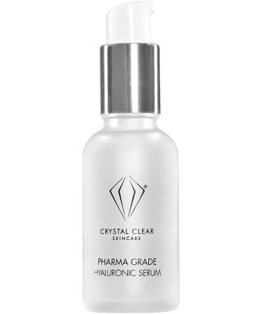 Crystal Clear Skincare 2 Percent Pharma Grade Hyaluronic Serum 30ml - Buy Online on GoSupps.com