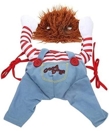 Yxcuidp Funny Dog Costume - Terrible Halloween & Christmas Pet Outfit Cosplay for Dogs Party Clothing with Hat - Buy Online on GoSupps.com